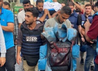 Sınır Tanımayan Gazeteciler, İsrail – Hamas çatışmalarda 34 gazetecinin öldürüldüğünü açıkladı.
