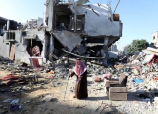 İSRAİL BUREİJ MÜLTECİ KAMPINI VURDU, EN AZ 25 KİŞİ HAYATINI KAYBETTİ