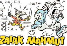 Çizer Behiç Pek’in kişisel karikatür sergisi İstanbul Kadıköy’de açıldı .