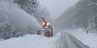 Uludağ’da kar kalındığı yarım metreyi geçti