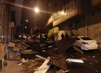Fırtına İstanbul’da yer yer etkili oluyor.
