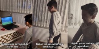 📽️”Baban yoksa sevincin bile yarım kalır…” Beşiktaşlı çocuğun gol sırasındaki ağlaması Türkiye’yi ağlattı