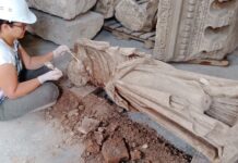 22 asır sonra ‘Dans Eden Musa’ heykeli gün yüzüne çıktı!