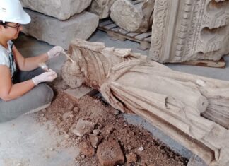 22 asır sonra ‘Dans Eden Musa’ heykeli gün yüzüne çıktı!
