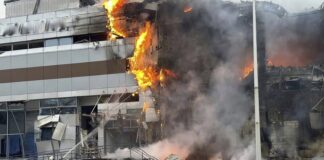 UKRAYNA SAVAŞIN EN YOĞUN HAVA SALDIRISINA MARUZ KALDI