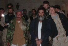 Saddam’ın saklanırken yaşadıkları film oluyor