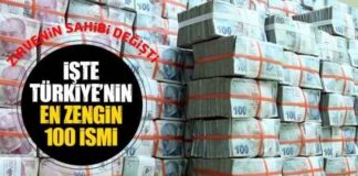 2023 yılında Türkiye’nin en zengin 100 ailesi listelelendi.