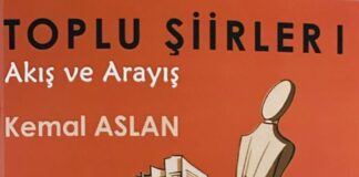 YAZARIMIZ Kemal ASLAN, 30 YILIN ÜRÜNÜ ŞİİRLERİNİ ‘TOLU ŞİİRLER 1, AKIŞ VE ARAYIŞ’ ADIYLA KİTAPLAŞTIRDI
