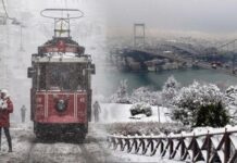 Herkes uyardı … Bu sefer olacak gibi; İstanbul’da cumartesi (yarın) kar bekleniyor.