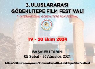 📽️ SİNEMA SANATININ ANTİK BULUŞMASI; 3. ULUSLARARASI GÖBEKLİTEPE KISA FİLM FESTİVALİ 19-20 EKİM TARİHLERİNDE ŞANLIURFA’DA YAPILACAK.
