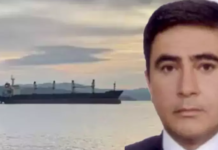 Denize düşen kılavuz kaptan hayatını kaybetti.