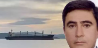 Denize düşen kılavuz kaptan hayatını kaybetti.