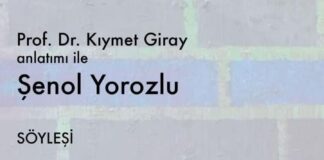 Geçen yıl yitirdiğimiz usta sanatçı Şenol Yorozlu bir söyleşiyle anılacak.