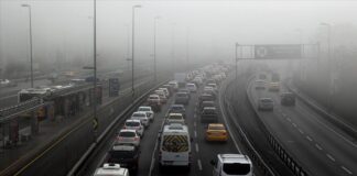 İstanbul’da hava kirliliği yüzde 3 arttı