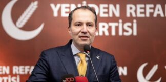 Yeniden Refah Genel Başkanı Erbakan 3 büyükşehirde adaylarını açıkladı