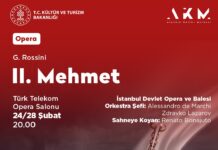 II. Mehmet (Maometto II) Operası’nın, 24 Şubat’ta prömiyeri yapılacak.