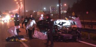 İstanbul TEM Otoyolu’nda feci kaza! Aynı aileden 5 kişi hayatını kaybetti.