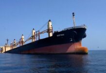 KIZILDENİZ’DE HUSİLERİN VURDUĞU GEMİ BATTI