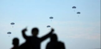 ABD GAZZE’YE HAVADAN YARDIM ATTI