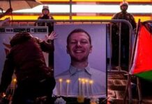 ‘Bu soykırıma ortak olmayacağım’ diye kendini yakan ABD’li askerin ismi Filistin’de bir sokağa verildi