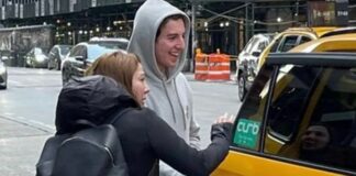 Eylem Tok ve oğlu New York’ta taksiye biniyor:keyifler yerinde!