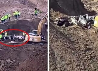 İliç’teki maden ocağında toprak altında kalan pikaba ulaşıldı