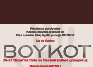 Restoran ve kafelerdeki fahiş fiyatlar boykot getirdi: “Hafta sonu kafe ve restoranlara gitmeyin”