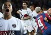 Şampiyonlar Ligi çeyrek final/PSG, Barcelona’yı İspanya’da hezimeti yaşattı. Borussia Dortmund, Atletico Madrid’i kupa dışına attı