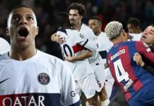 Şampiyonlar Ligi çeyrek final/PSG, Barcelona’yı İspanya’da hezimeti yaşattı. Borussia Dortmund, Atletico Madrid’i kupa dışına attı