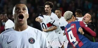 Şampiyonlar Ligi çeyrek final/PSG, Barcelona’yı İspanya’da hezimeti yaşattı. Borussia Dortmund, Atletico Madrid’i kupa dışına attı