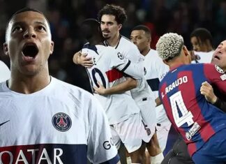 Şampiyonlar Ligi çeyrek final/PSG, Barcelona’yı İspanya’da hezimeti yaşattı. Borussia Dortmund, Atletico Madrid’i kupa dışına attı