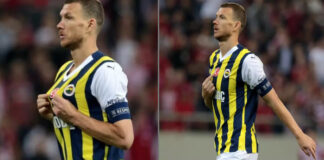 Dzeko öyle bir şey yaptı ki, Olympiakos taraftarları çılgına döndü!