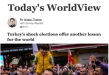WASHINGTON POST: TÜRKİYE’DEKİ SEÇİMLER DÜNYAYA BİR DERS NİTELİĞİNDE