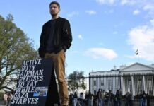 ABD’li askerden Beyaz Saray önünde Gazze için açlık grevi; “İşgale son verin”