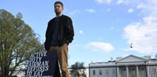 ABD’li askerden Beyaz Saray önünde Gazze için açlık grevi; “İşgale son verin”