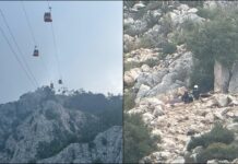 Antalya’da teleferik faciasında hayatını kaybeden vatandaşın kimliği belli oldu. Kabinlerdeki 184 yurttaşın kurtarılması çalışması da devam ediyor.