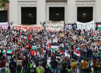 ABD ÜNİVERSİTELERİNDE İSRAİL PROTESTOLARI YAYILIYOR. NETANYAHU: “DURDURULSUN”