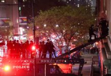 ABD ÜNİVERSİTELERİNDEKİ GAZZE PROTESTOLARININ MERKEZ ÜSSÜNE POLİS BASKINI