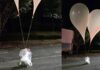 En tuhaf provokasyon: Kuzey Kore Güney Kore’ye balonlarla çöp gönderdi!