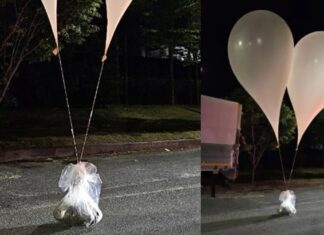 En tuhaf provokasyon: Kuzey Kore Güney Kore’ye balonlarla çöp gönderdi!