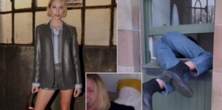 Prenses, kapı kilitli olunca pencereden girdi!