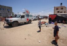 Gazze’de Kızılhaç Tesisi Etrafındaki Çadır Kamp Vuruldu 20’yi Aşkın Filistinli Öldü