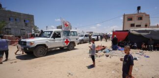 Gazze’de Kızılhaç Tesisi Etrafındaki Çadır Kamp Vuruldu 20’yi Aşkın Filistinli Öldü