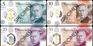 Kral Charles banknotlardaki yerini aldı!