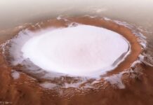 60 olimpik yüzme havuzu büyüklüğünde: Mars’ta donmuş su keşfedildi