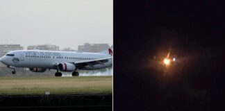 📽️ Boeing 737’nin motoru havadayken alev aldı