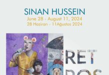 Sinan Hussein’in retrospektif sergisi yarın (28 Haziran Cuma) İstanbul’da açılıyor.