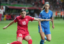 Kadın milliler Azerbaycan’da kaybetti