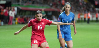 Kadın milliler Azerbaycan’da kaybetti