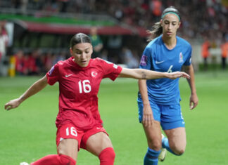 Kadın milliler Azerbaycan’da kaybetti